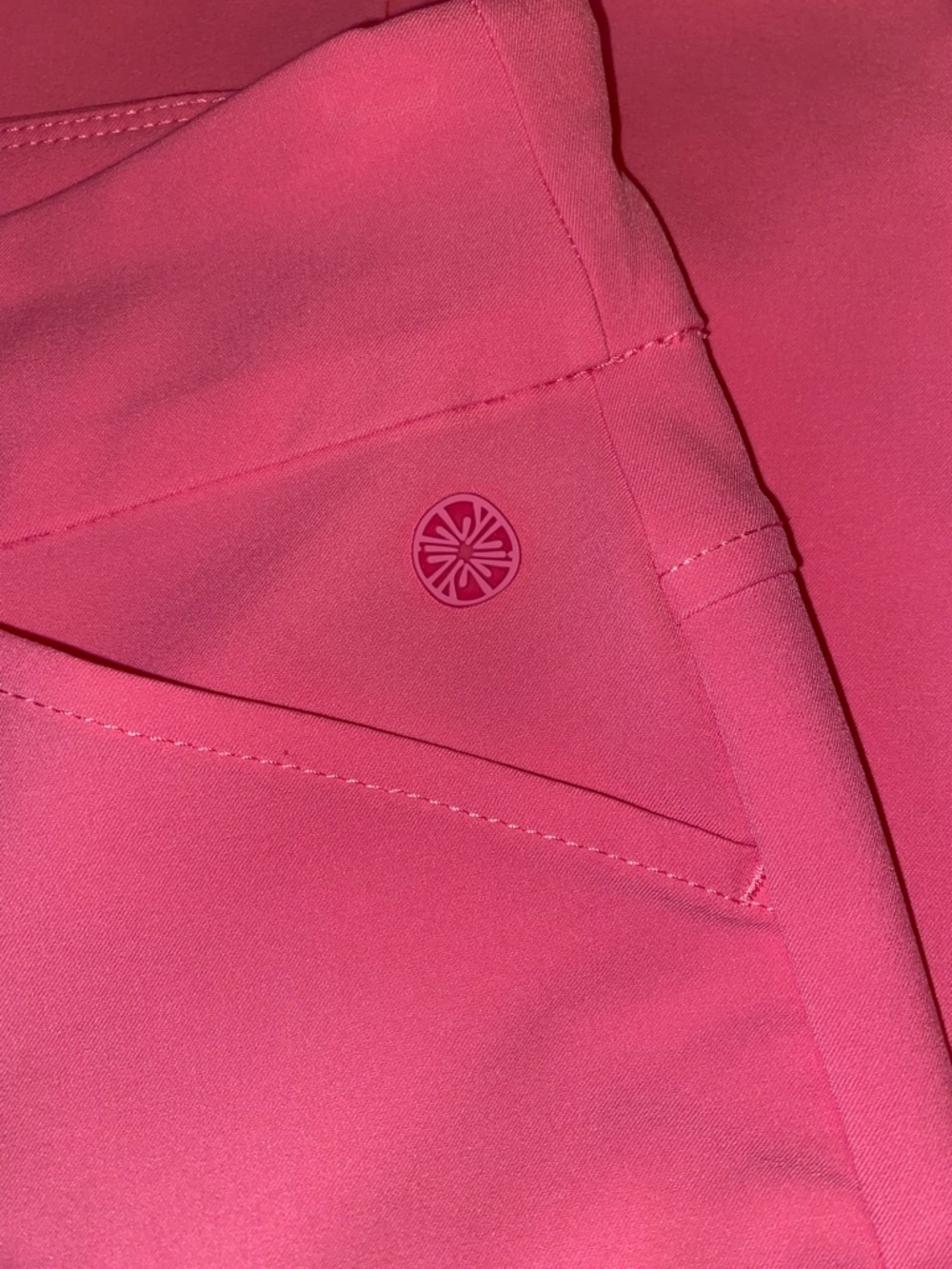 Lilly Pulitzer Bright Pink Ponte Pull-On Skinny Pants - Picture 3 of 10
